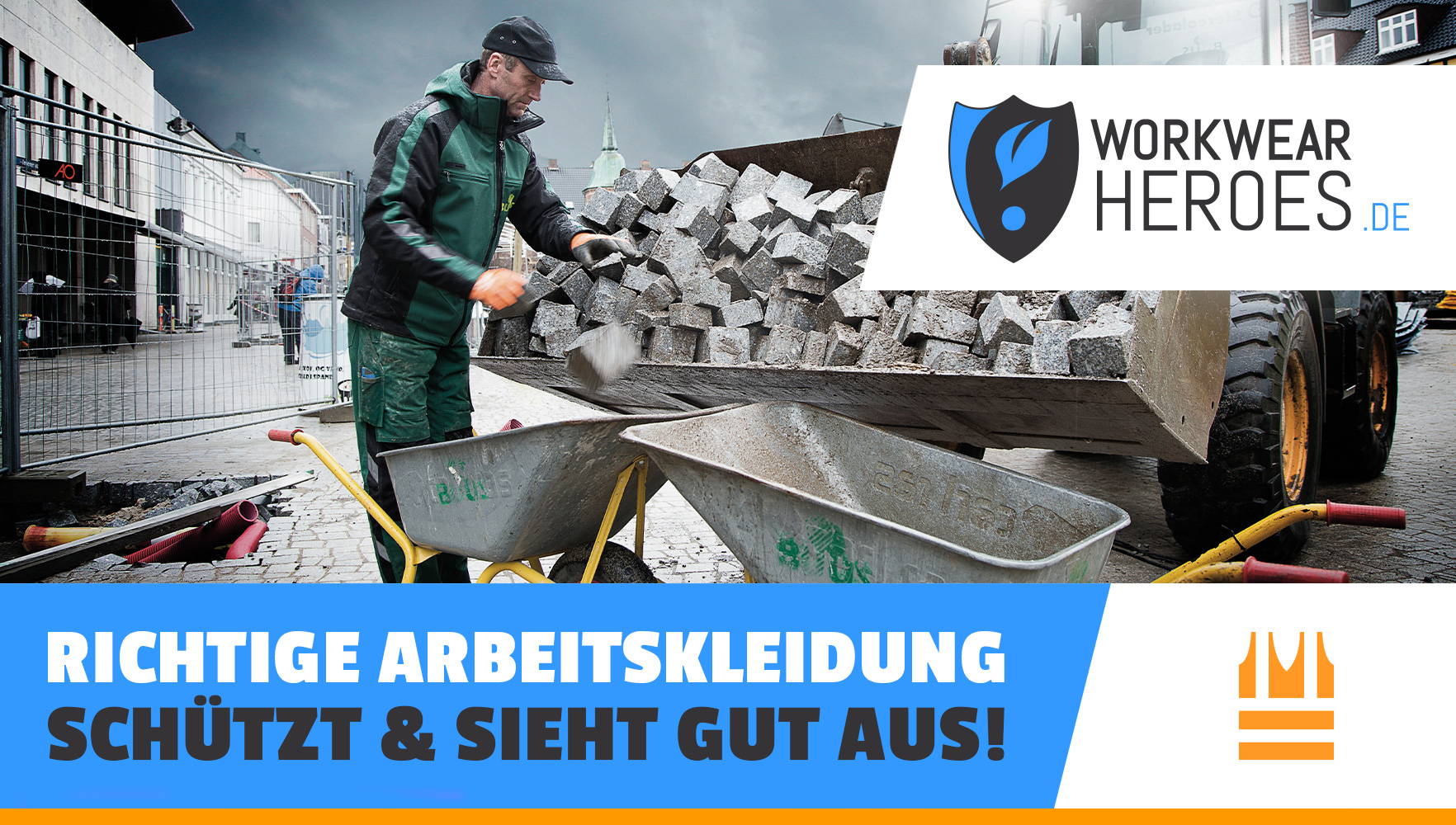 Illustration zur richtigen Arbeitskleidung